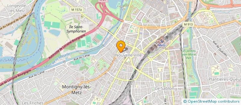 localisation de l'entreprise MADAME SOPHIE GONCZARUK  METZ