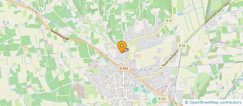 localisation de l'entreprise MADAME SOPHIE GONDRAN  SARRIANS