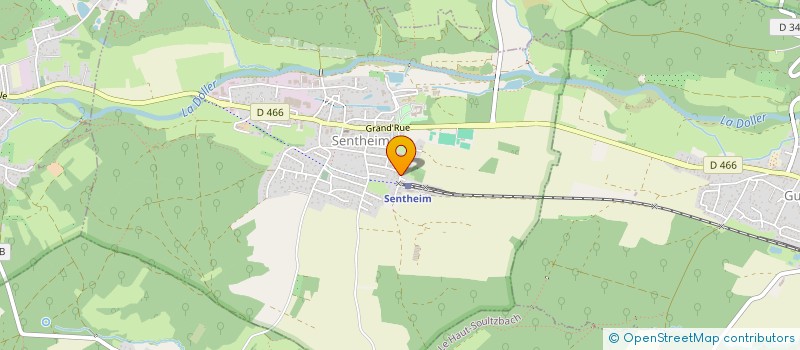 localisation de l'entreprise MADAME SOPHIE GONNOT  SENTHEIM