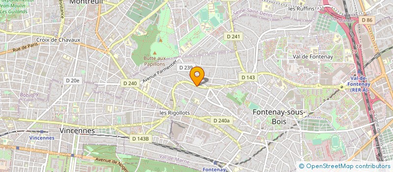 localisation de l'entreprise MADAME SOPHIE GONZALES à FONTENAY-SOUS-BOIS
