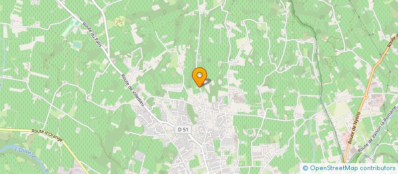 localisation de l'entreprise MADAME SOPHIE GONZALEZ  VAISON-LA-ROMAINE