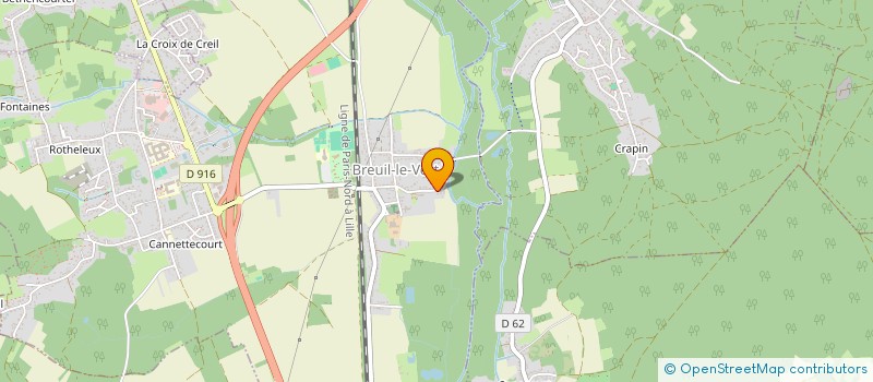 localisation de l'entreprise MADAME SOPHIE GORENFLOS  BREUIL-LE-VERT