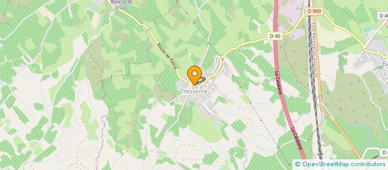 localisation de l'entreprise MADAME SOPHIE GORJUX  TRESSERRE