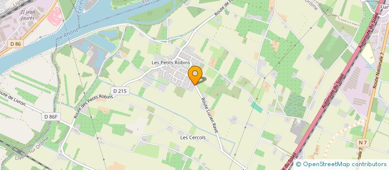 localisation de l'entreprise MADAME SOPHIE GOUNON  LIVRON-SUR-DROME