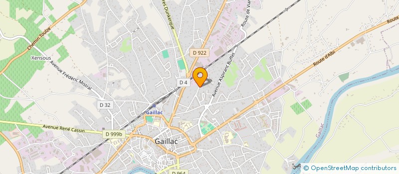 localisation de l'entreprise MADAME SOPHIE GOURC à GAILLAC