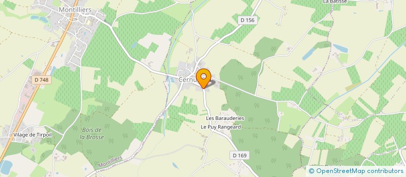 localisation de l'entreprise MADAME SOPHIE GOURICHON  CERNUSSON