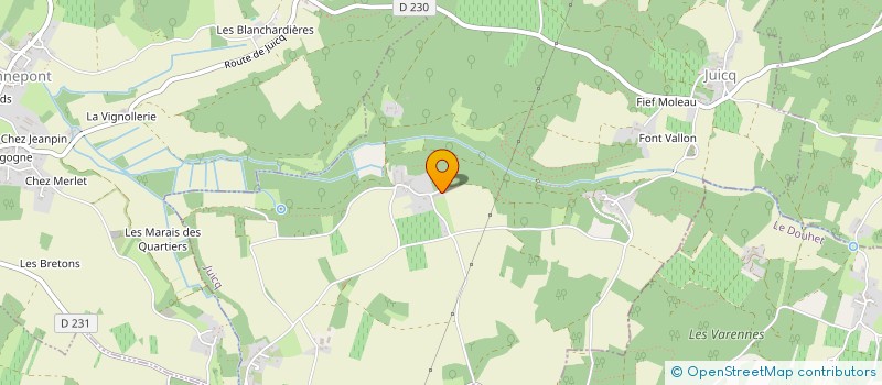 localisation de l'entreprise MADAME SOPHIE GOVAERE  JUICQ