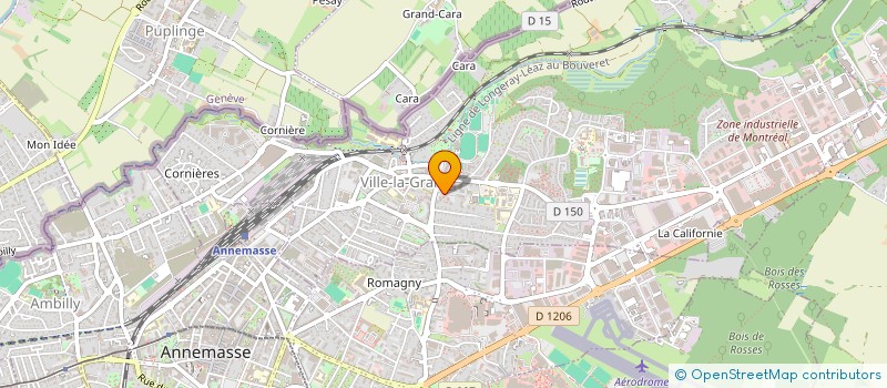 localisation de l'entreprise MADAME SOPHIE GOYARD  VILLE-LA-GRAND