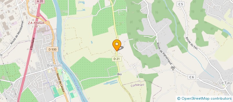 localisation de l'entreprise MADAME SOPHIE GOYHENEIX  MONTAUBAN