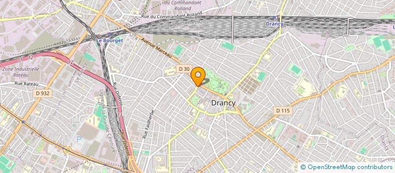 localisation de l'entreprise MADAME SOPHIE GRANDIN à DRANCY