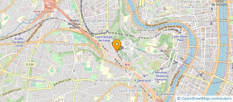 localisation de l'entreprise MADAME SOPHIE GRANDVUILLEMIN à LYON