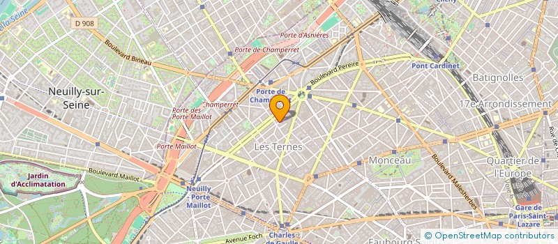 localisation de l'entreprise MADAME SOPHIE GRANGER  PARIS