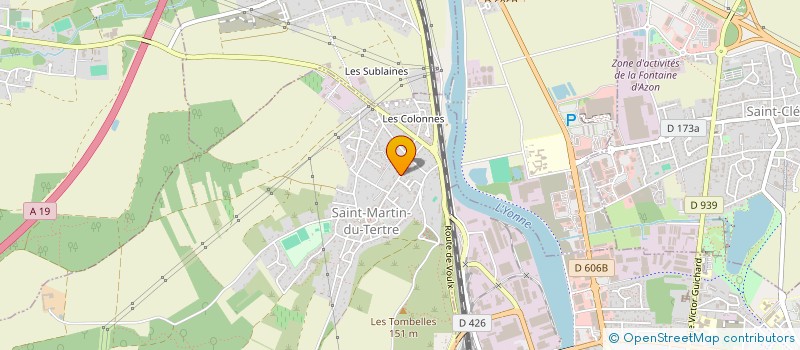 localisation de l'entreprise MADAME SOPHIE GRANGER à SAINT-MARTIN-DU-TERTRE