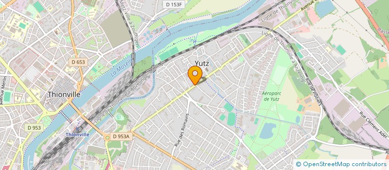 localisation de l'entreprise MADAME SOPHIE GRAVIER  YUTZ