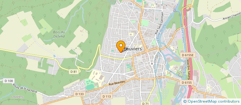 localisation de l'entreprise MADAME SOPHIE GRECH à LOUVIERS