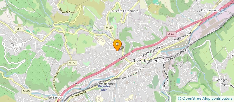 localisation de l'entreprise MADAME SOPHIE GRIMALDI à RIVE-DE-GIER
