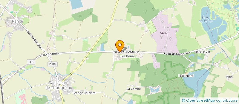 localisation de l'entreprise MADAME SOPHIE GROBON  VAL-D'EPY