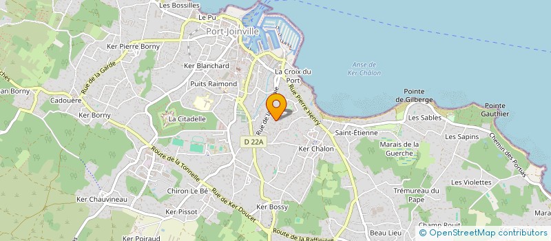 localisation de l'entreprise MADAME SOPHIE GROISARD  L'ILE-D'YEU