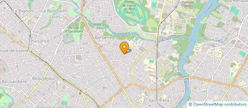 localisation de l'entreprise MADAME SOPHIE GROLEAU à NANTES