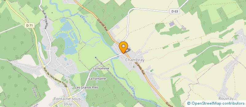 localisation de l'entreprise MADAME SOPHIE GRONDIN  PACY-SUR-EURE