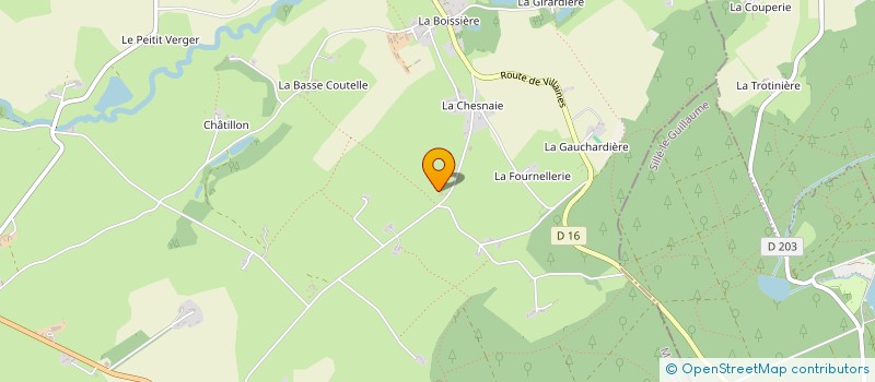 localisation de l'entreprise MADAME SOPHIE GROUSSET à VIMARTIN-SUR-ORTHE