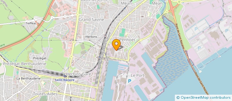 localisation de l'entreprise MADAME SOPHIE GRUAND  SAINT-NAZAIRE