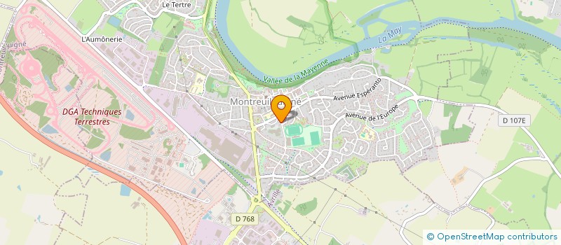 localisation de l'entreprise MADAME SOPHIE GRUAULT  MONTREUIL-JUIGNE