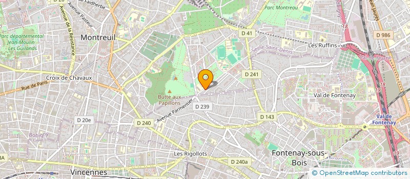 localisation de l'entreprise MADAME SOPHIE GUARDADO à MONTREUIL