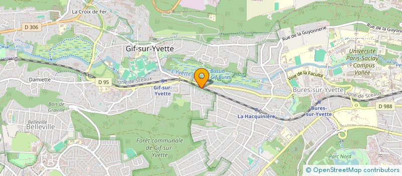 localisation de l'entreprise MADAME SOPHIE GUEDJ à GIF-SUR-YVETTE