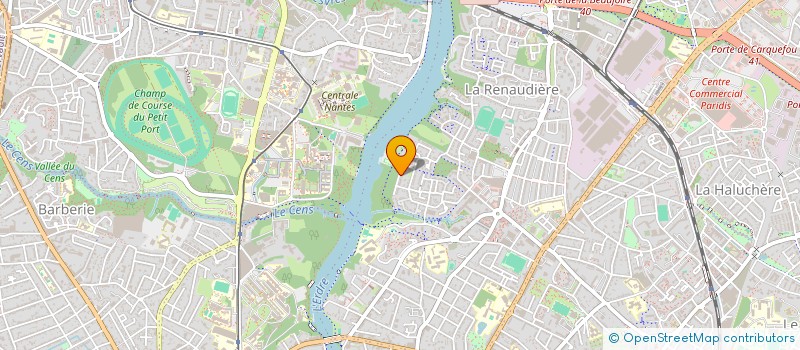 localisation de l'entreprise MADAME SOPHIE GUEDON à NANTES