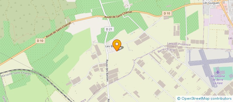 localisation de l'entreprise MADAME SOPHIE GUERIT  LANCON-PROVENCE