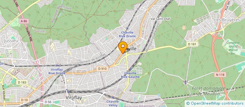 localisation de l'entreprise MADAME SOPHIE GUIDICELLI à CHAVILLE