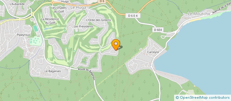 localisation de l'entreprise MADAME SOPHIE GUILHEM  LACANAU