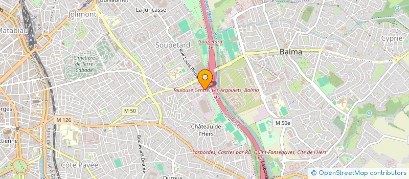localisation de l'entreprise MADAME SOPHIE GUILLABERT à TOULOUSE