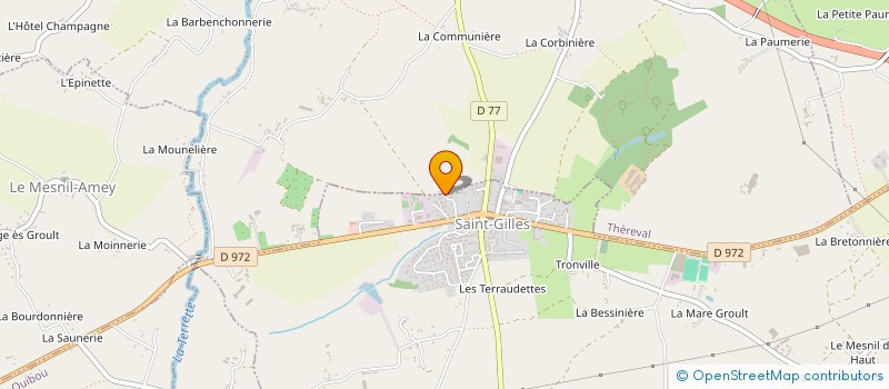 localisation de l'entreprise MADAME SOPHIE GUILLARD  SAINT-GILLES