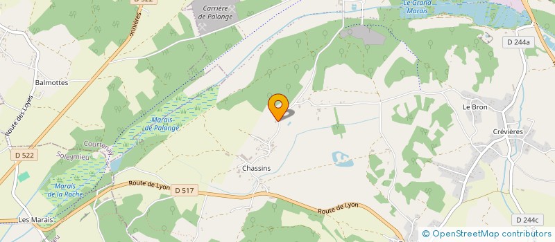 localisation de l'entreprise MADAME SOPHIE GUILLAUD  ARANDON-PASSINS