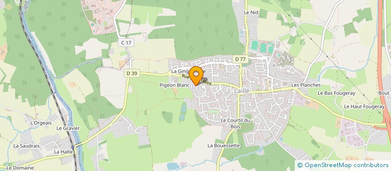 localisation de l'entreprise MADAME SOPHIE GUILLAUME  LAILLE