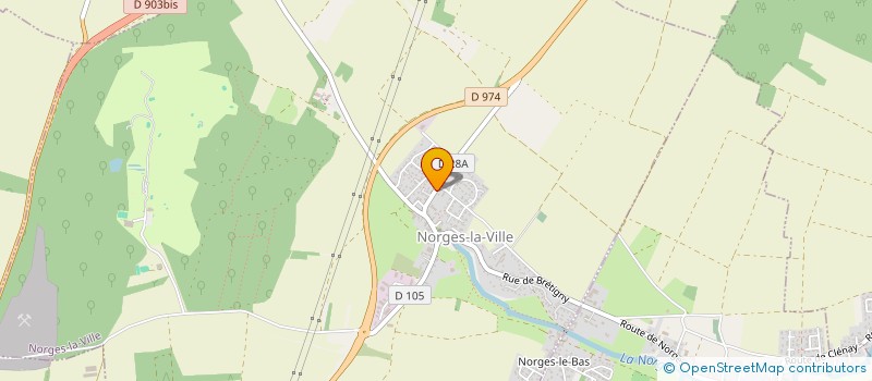 localisation de l'entreprise MADAME SOPHIE GUILLEMIN à NORGES-LA-VILLE