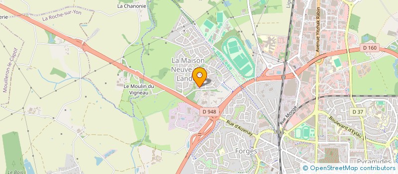 localisation de l'entreprise MADAME SOPHIE GUILLONNEAU  NIORT