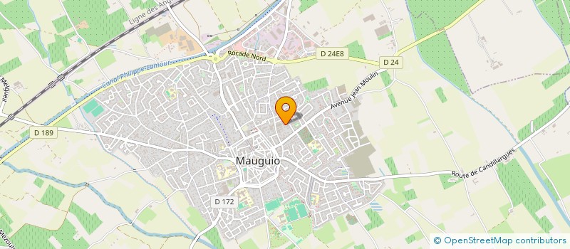 localisation de l'entreprise MADAME SOPHIE GUILLOT  MAUGUIO