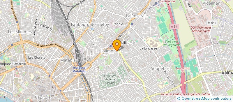 localisation de l'entreprise MADAME SOPHIE GUILLOUX à TOULOUSE