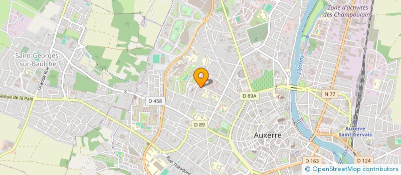 localisation de l'entreprise MADAME SOPHIE GUIMARD à AUXERRE