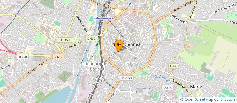 localisation de l'entreprise MADAME SOPHIE GUIOT à VALENCIENNES