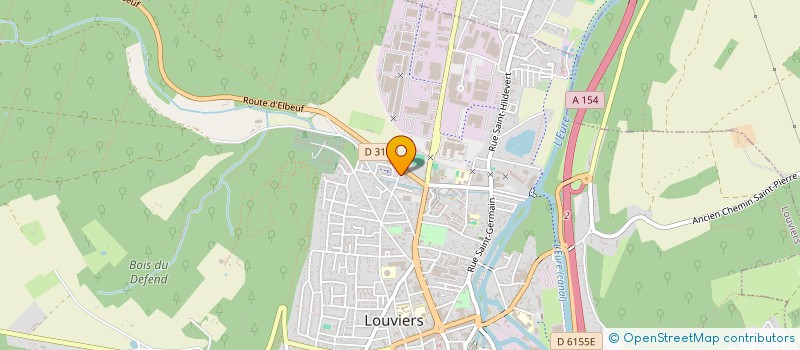 localisation de l'entreprise MADAME SOPHIE GUMPRECHT  LOUVIERS