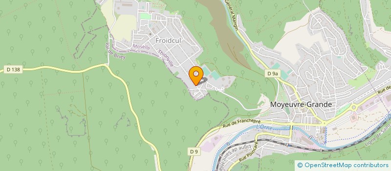 localisation de l'entreprise MADAME SOPHIE GUNUIR  MOYEUVRE-GRANDE