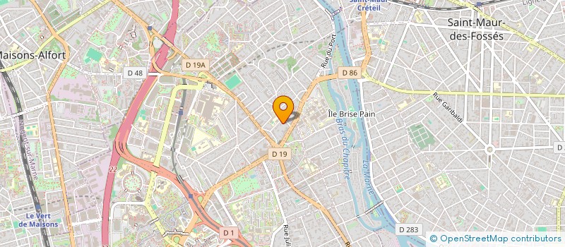 localisation de l'entreprise MADAME SOPHIE GUTIERREZ à CRETEIL