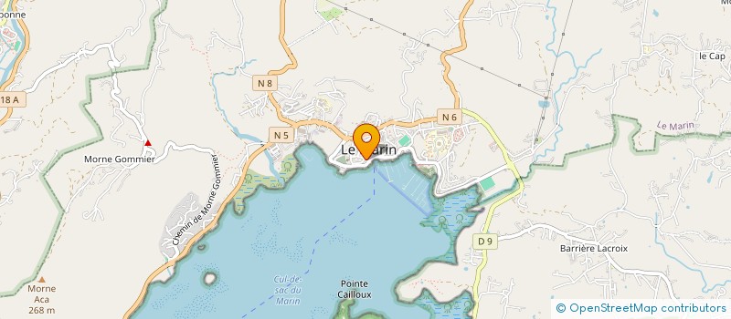 localisation de l'entreprise MADAME SOPHIE GUTMANN  LE MARIN