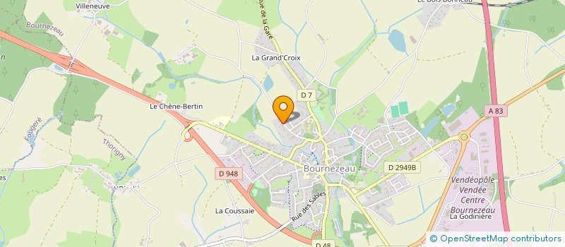 localisation de l'entreprise MADAME SOPHIE GUYAU  BOURNEZEAU