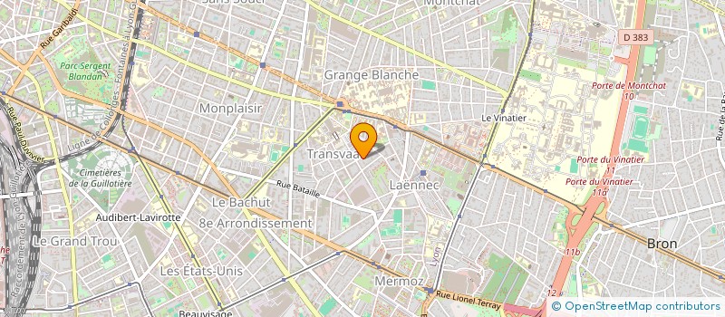 localisation de l'entreprise MADAME SOPHIE GUYON  LYON