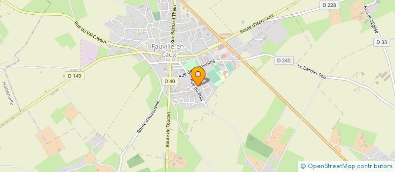 localisation de l'entreprise MADAME SOPHIE HACHER  TERRES-DE-CAUX